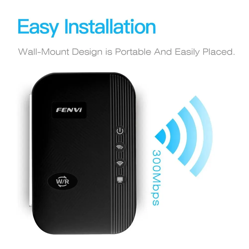 FENVI 300Mbps WiFi Repeater Wireless Extender Amplifier Booster Router 802.11N Long Range WiFi Repetidor Expander Access Point