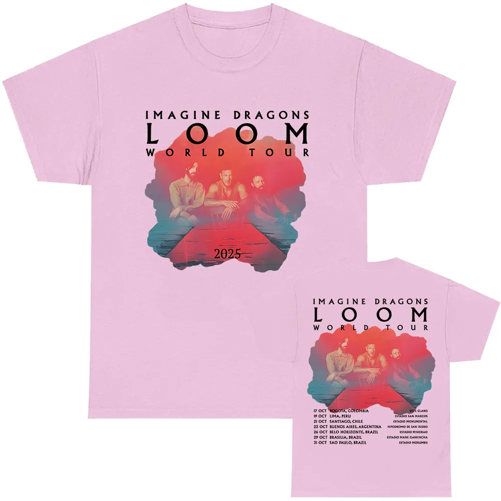 تخيل التنين آلة النسيج السفر تي شيرت قصير الأكمام الصيف أزياء الفرقة نمط مطبوعة تي شيرت الشارع فضفاض تي شيرت #4