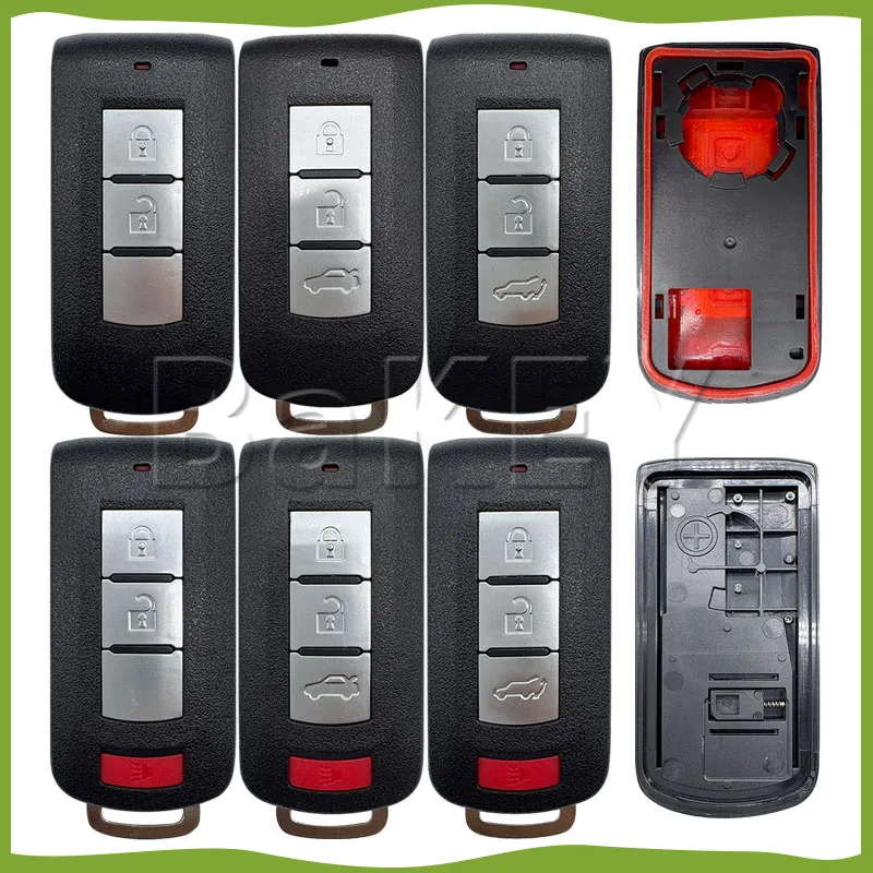 

For MITSUBISHI ASX Outlander Sport Pajero Shogun Montero Lancer RVR 2/3/4 Buttons Car Remote Key Shell Housing