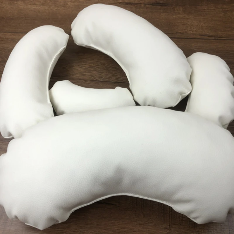 5pcs/set Beanbag Pillows Newborn Photography Accessories Styling Bean Set Pillow Crescent Posing Photo Props Filling Pillow
