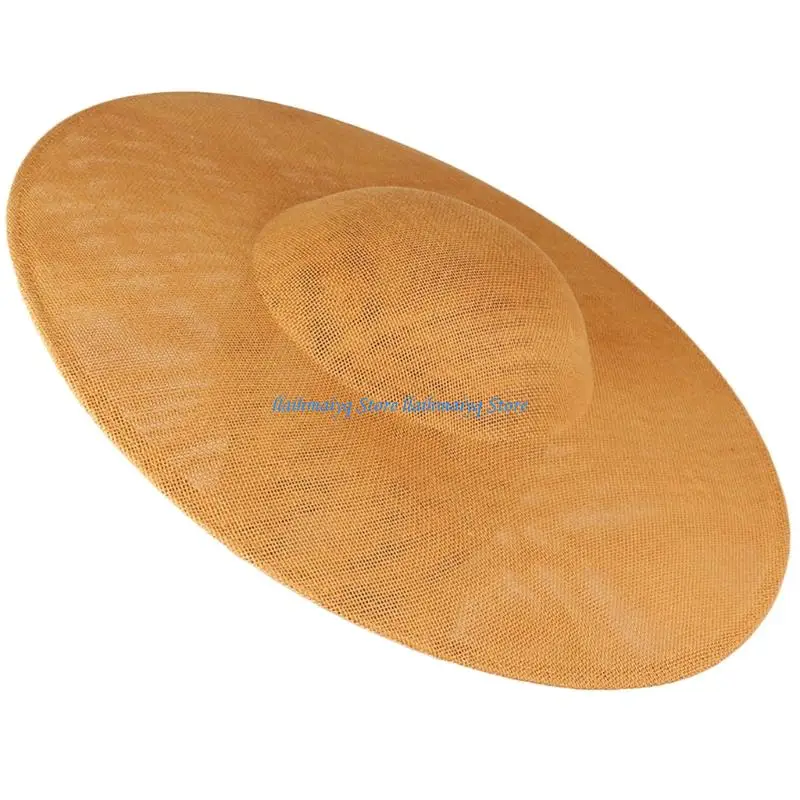 

573B 40cm Big Fascinator Hat Base Wedding Headpiece Support Bottom Women's Derby Millinery Cap DIY Accessories