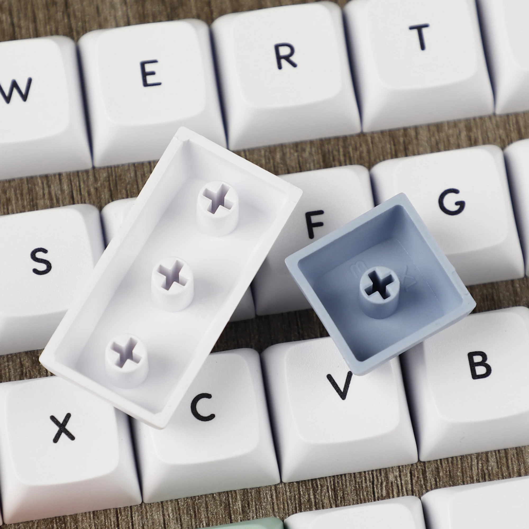 Colorful theme XDA Keycap Dye-Sub Top print 1.1mm PBT For MX Switches 40% Keyboard Planck YMD40v2 Niu40