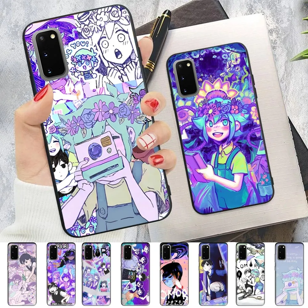 Omori Game Anime Phone Case For Samsung S 9 10 20 21 22 23 30 23plus lite Ultra FE S10lite Fundas