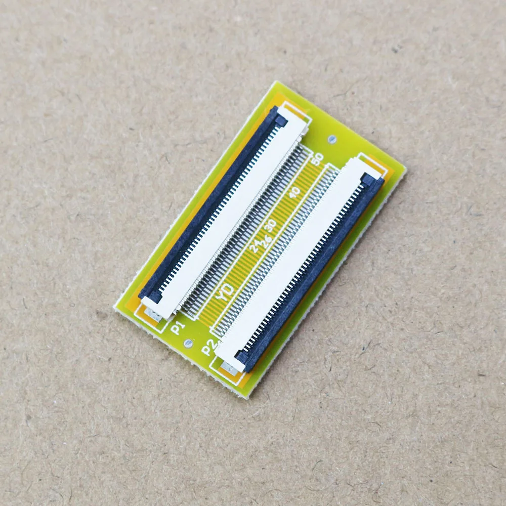 

1Pce 50Pin 0.5mm/1.0mm spacing flexible cable flat extension board aerial docking adapter board FFC/FPC cable expansion board