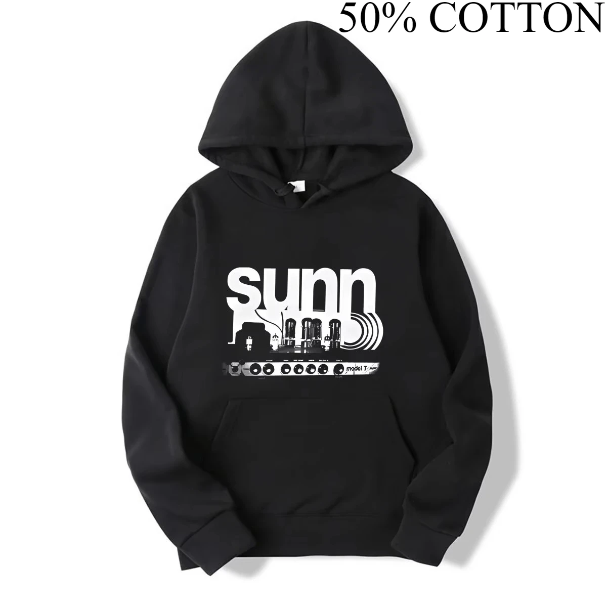 Sunn O Blacl هوديس للرجال مقاس NL2671 وأكمام طويلة #1