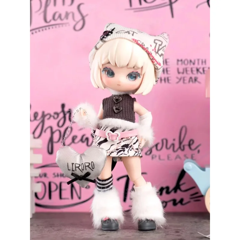 

Presale 120 days Liroro V2.5 Binary Sweetheart Series Ob11 1/12 Bjd Blind Box Mystery Box Cute Action Anime Figure Toys