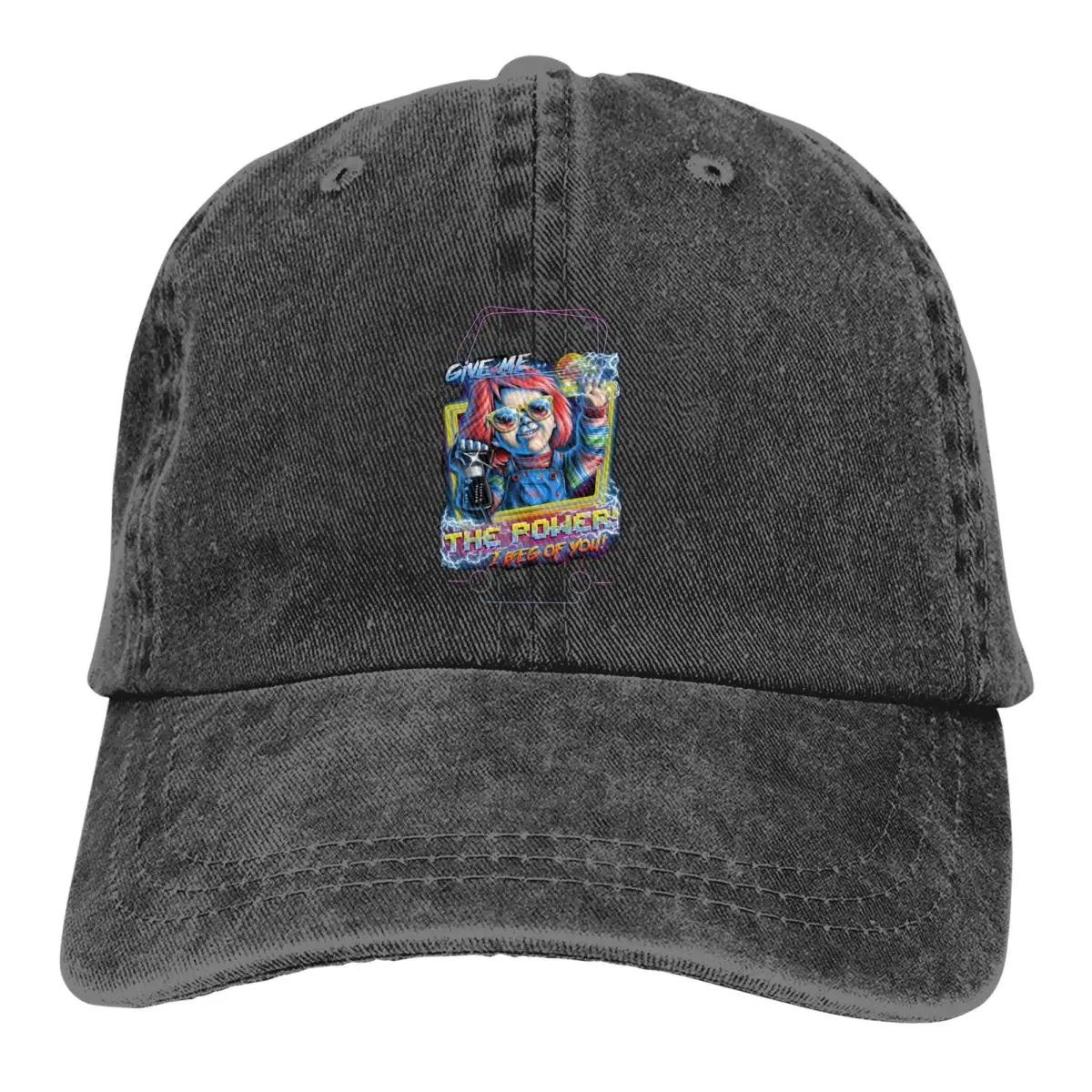 

The Power Baseball Cap Men Hats Women Visor Protection Snapback Child's Play Caps