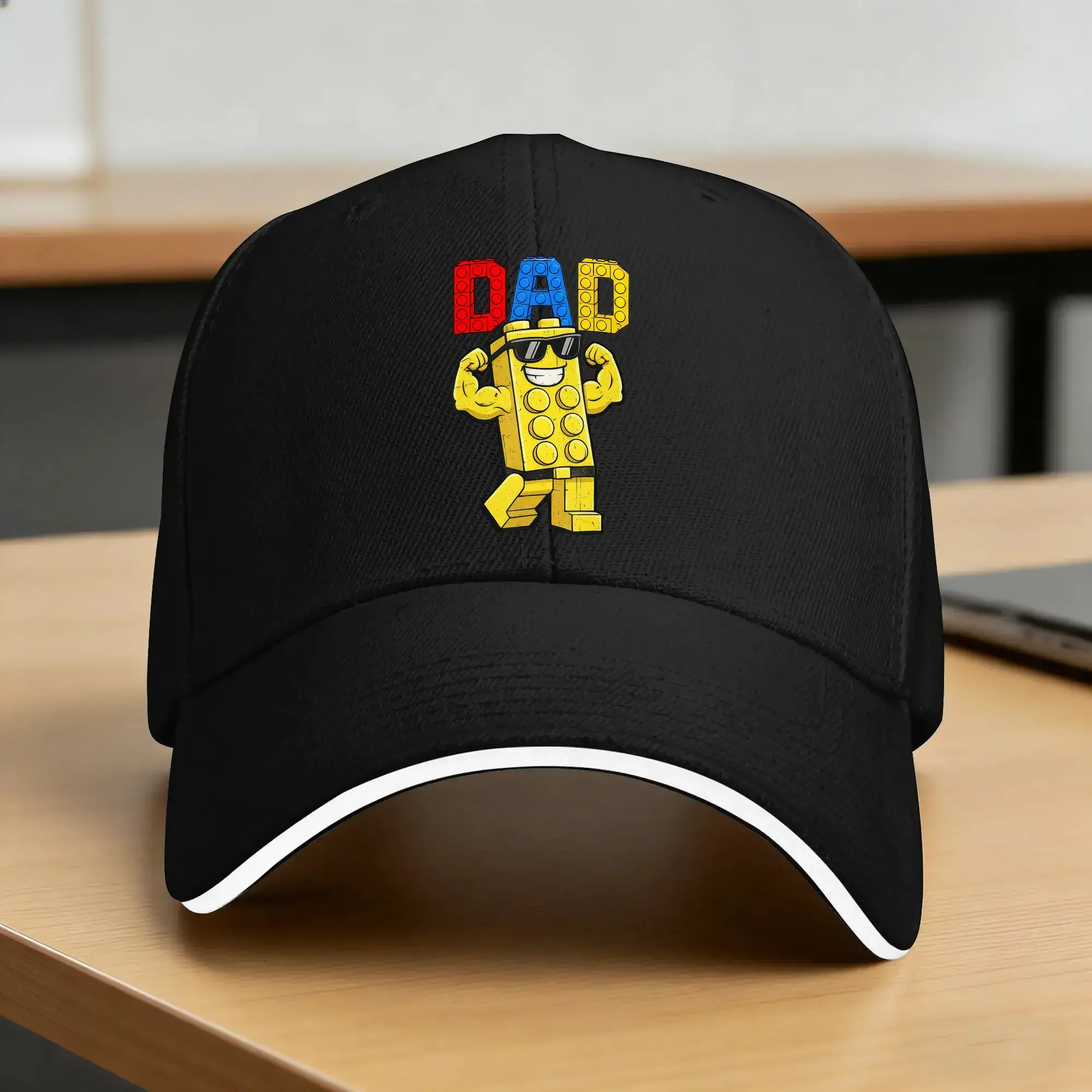 Spring Casual Baseball Cap Family Dad Master Builder Building Bricks Blocks Fathers Day Running Hippie Trucker Hat Baseball Caps