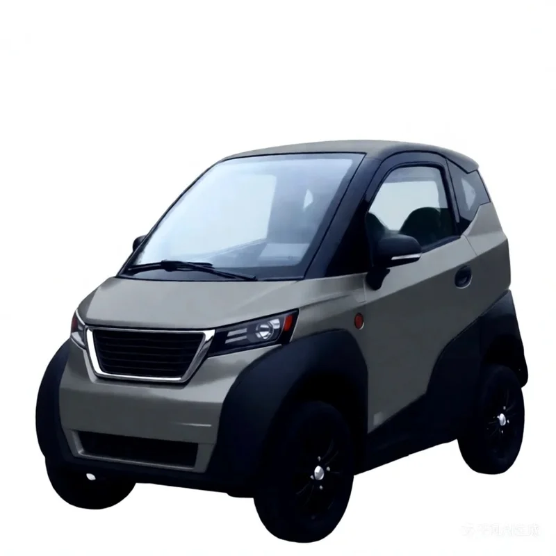 NUEN Fully Enclosed Mini Electric Car 4 Wheel 50kW Motor Under 100km Range EEC DOT Certified