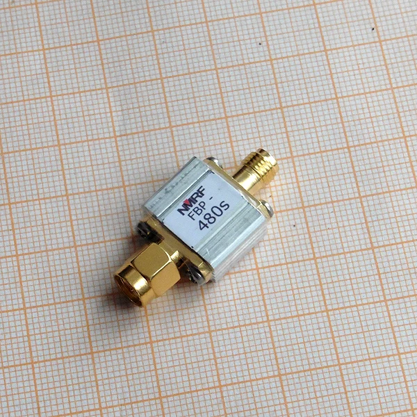 480MHz SAW filter, dedicated to COFDM high definition digital image transmission, bandwidth 25MHz