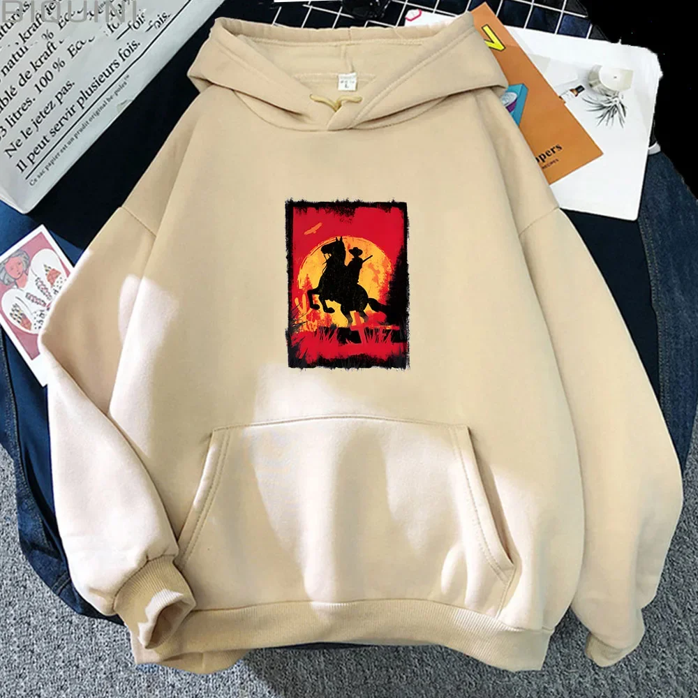 Red Dead Redemption Hoodies for Men Long Sleeve 2023 Anime Y2k Aesthetic Clothing Unisex Korean Style Streetwear Slight Strech