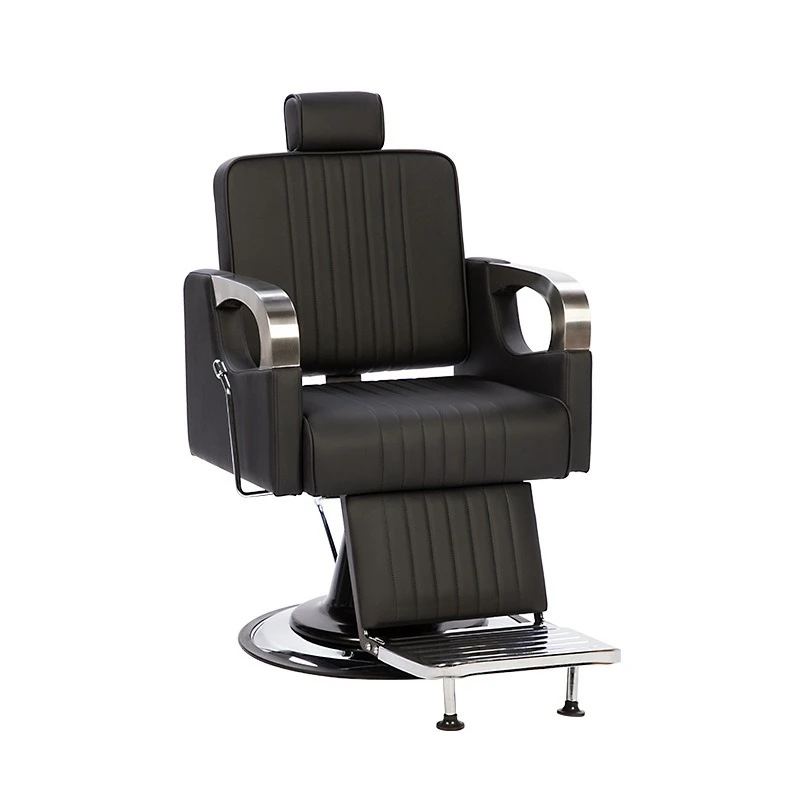 

Simple Men's Hair Salon Hair Salon Chair Lifting and reclining hair cutting chair