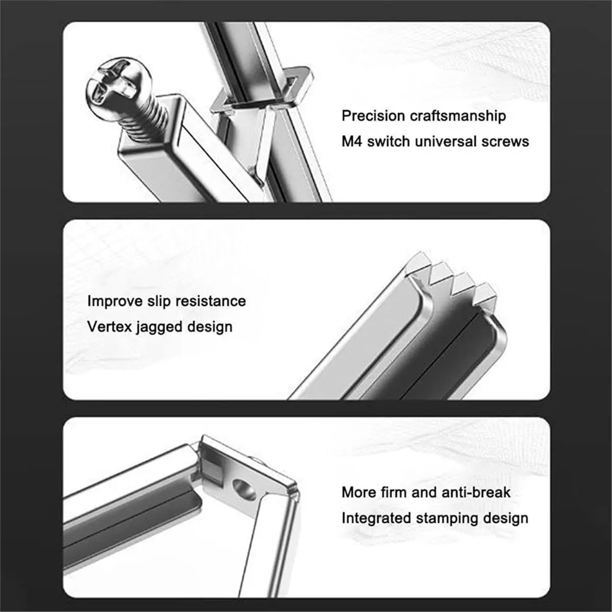 Budget-Friendly-Concealed Junction Box Repair Kit, Back Box Repairer Clip - 86/118 Type Fixer for Electricians