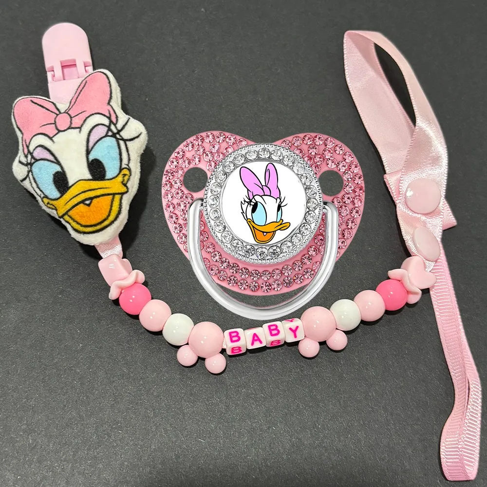 

Adorable Cartoon Baby Soother Pacifier with Anti-Drop Clip for 0-12 Months