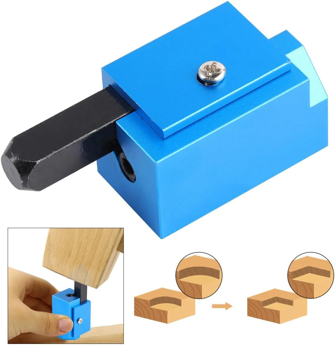 Right Angle Punch Chisel quare Mortise Chisel Squaring Tool for Cutting Square Mortised Door Hinge For Frames Box Tops Lids Door