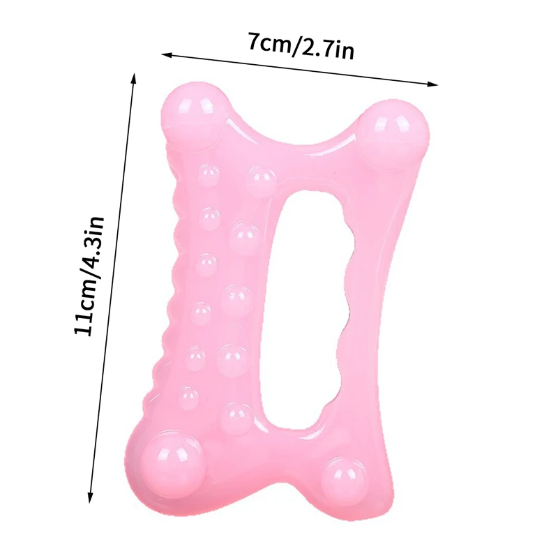 Nuova manutenzione del viso Gua Sha Tavola da massaggio Resina statica gratuita Piastra raschiante portatile per tutto il corpo per donne Adulti