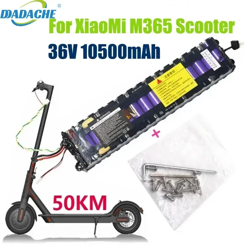 

36V 10.5Ah Scooter Battery Pack for Xiaomi Mijia M365, Electric Scooter, BMS Board for Xiaomi m365 For Xiaomi M365 Battery