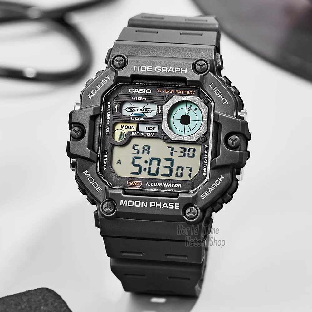 Casio watch for men top luxury set military 10-Year Battery Life 100m Waterproof digital watch sport quartz men watch relogio