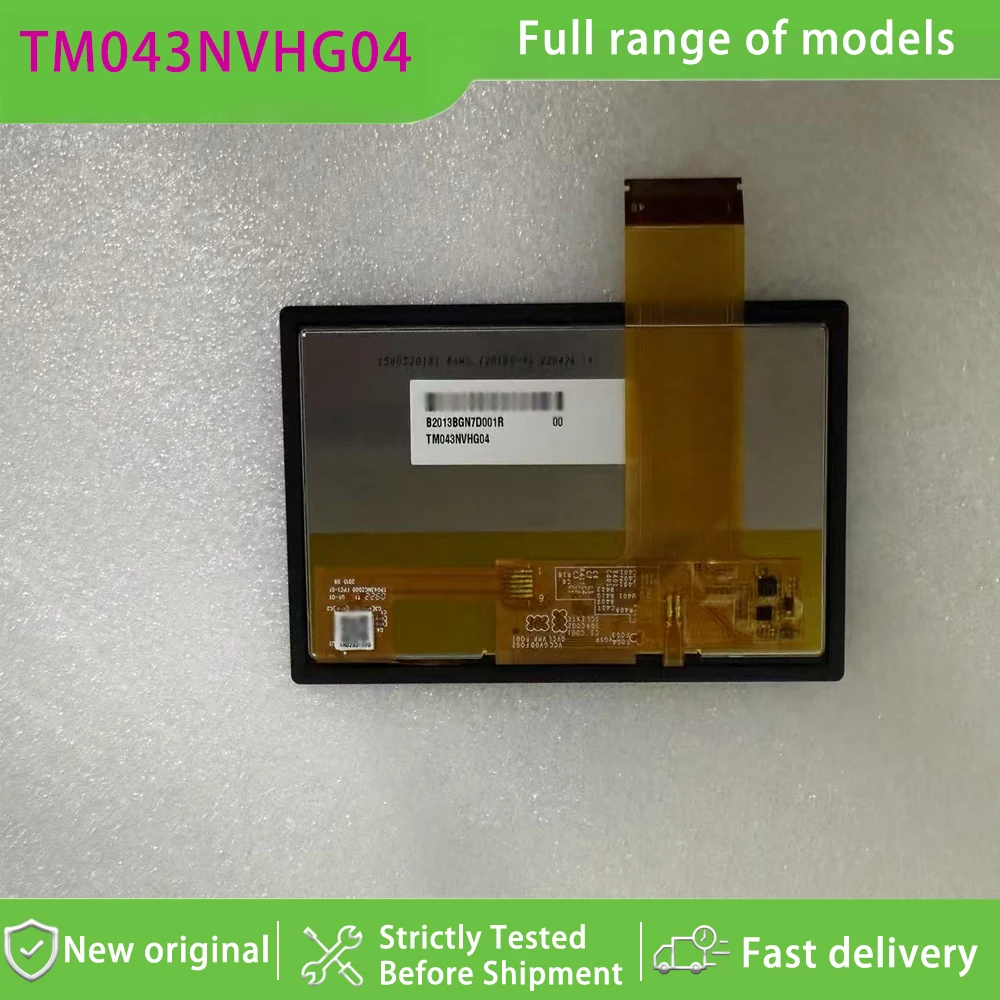 Direct Factory Supply LCD Display Panel TM043NVHG04 With IPS Medical and Industrial Touchscreen Oem Replacement