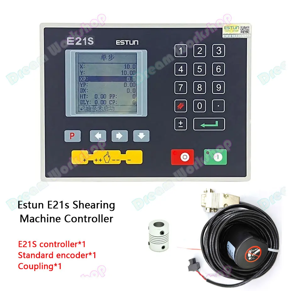 Imagem -04 - Estun-cnc Motion Controller Display Digital Máquina de Corte Encoder Kit Alta Qualidade E21s