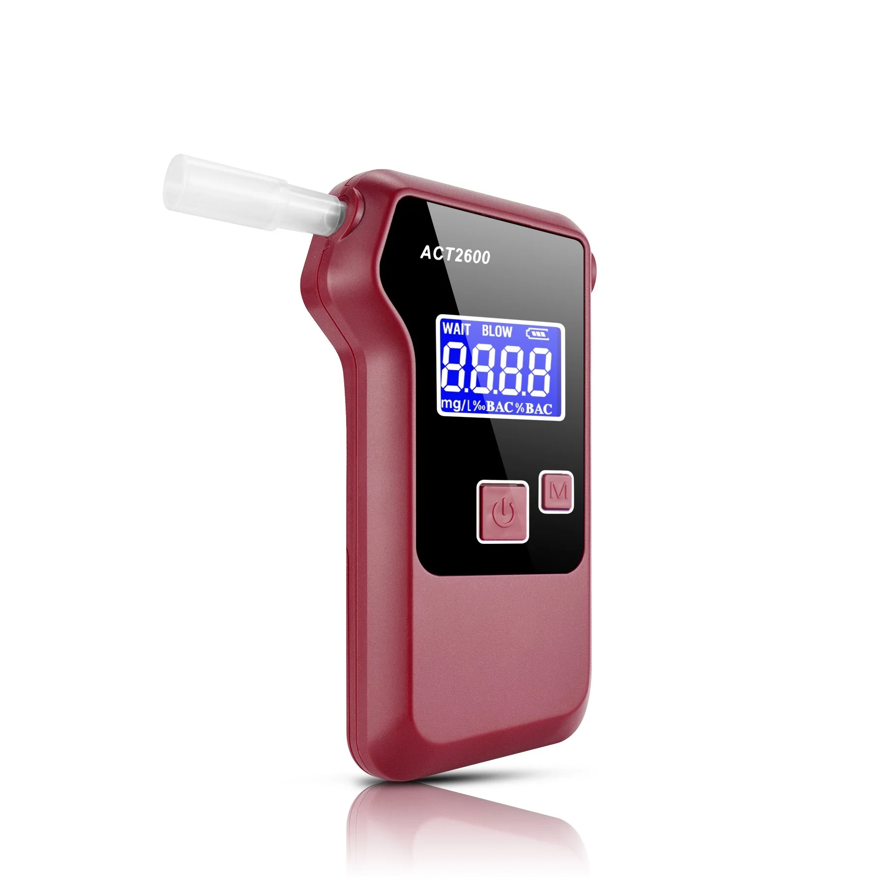 Good Sale Alcohol test Machine Factory Price Personal Portable Digital Display Breath Fuel Cell Alcohol Tester Breathalyzer