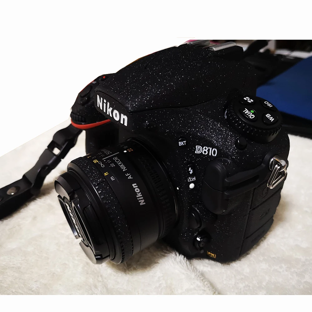 Наклейка для камеры, защитная виниловая наклейка для Nikon D800 D810 D850 D780 D750 AFS 70-200 24-70 F2.8, защитное покрытие для объектива