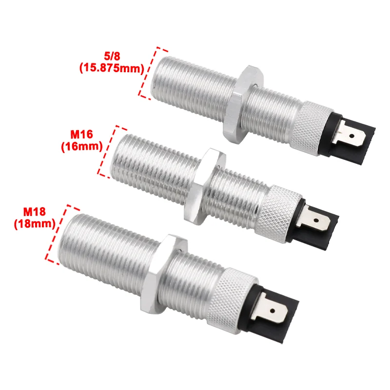 ความยาว 50 มม.95 มม.5/8 M16 M18 Magnetic Pick Up MPU Speed Sensor สําหรับ FG Wilson Perkins 171-186 171-189