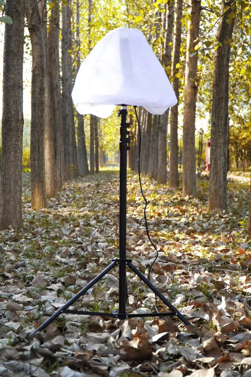 Dedicated Professional Factory Portable Telescopic LED Balloon Light Tower Mobile 2M Outdoor Light Tower Working Light