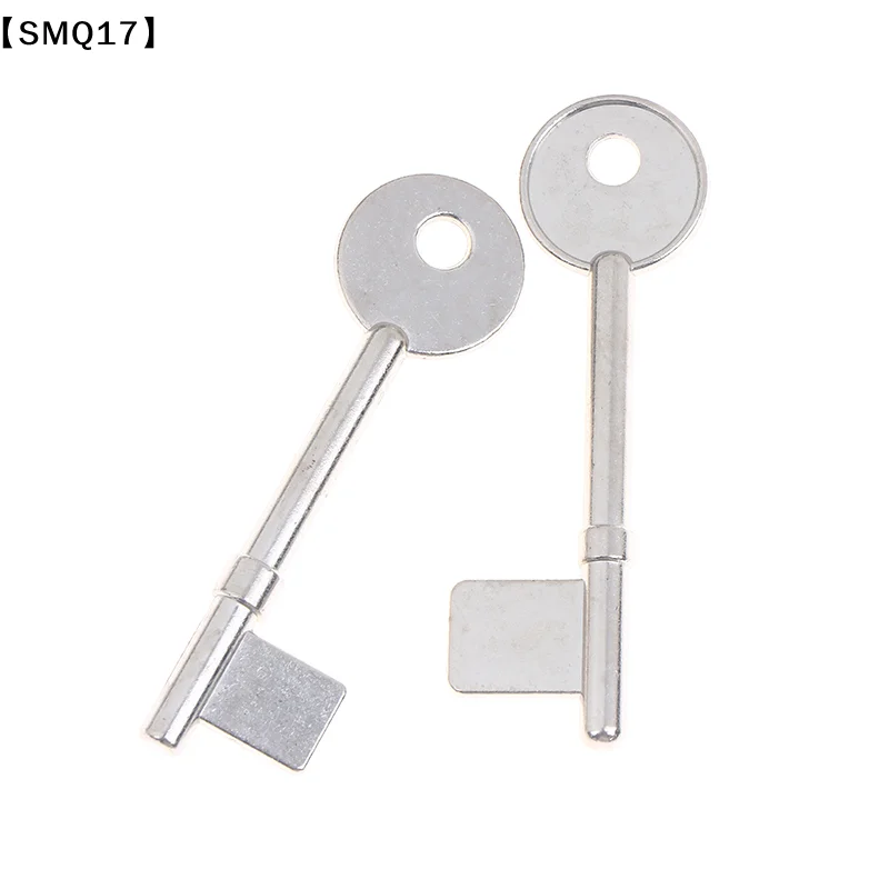 5pcs Vault Zinc Alloy Flagpole Safe Key Single-Bitt Key Blank House Key Blanks For Russian Special Old Doors Key Emb【SMQ】