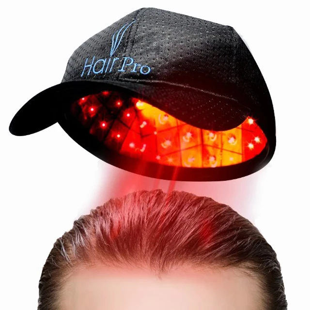 650nm Red Light Therapy Cap Hair Regrowth  Hair Growth Infrared Cap Red Light Hat For Home Use Hair Treatment