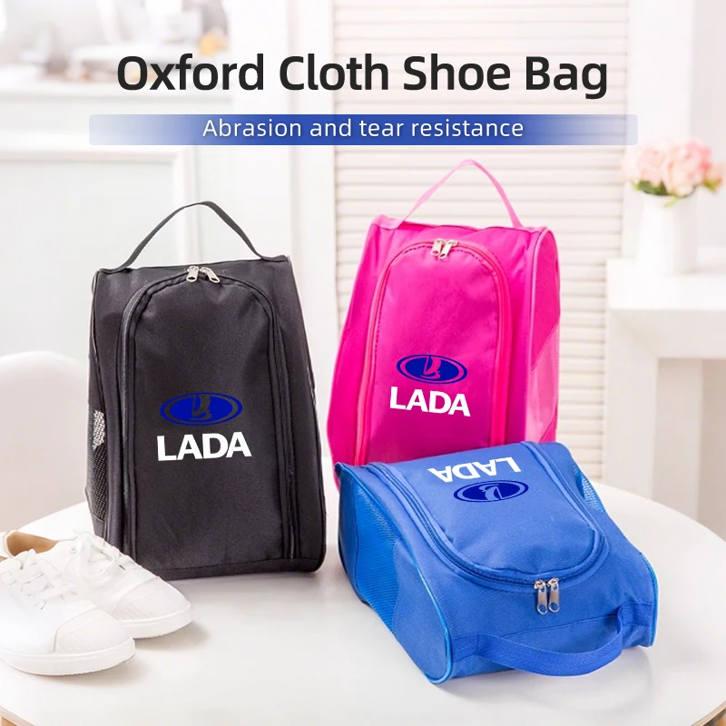 Waterproof Car Oxford Cloth Dustproof Storage Bag Travel Shoe Bags For Lada Vesta Niva Samara Kalina Largus Priora Xray