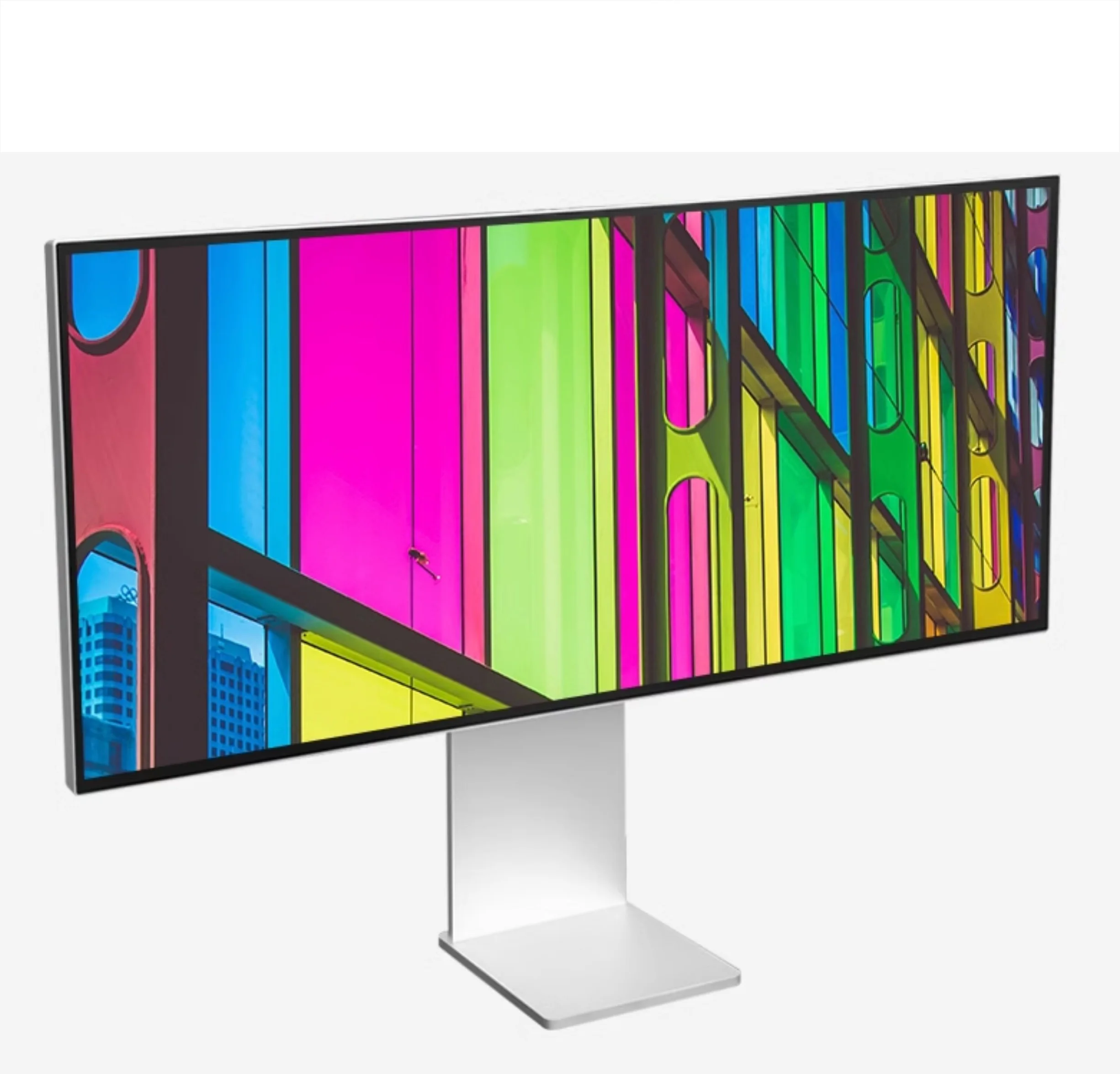 شاشة 34 بوصة HDR10 450NITS شاشة 34 بوصة 60 هرتز 5K شاشات Lcd IPS AR + AF شاشة لامعة لجهاز Mac Thunderbolt KUYCON G34W 100W TYPE-C