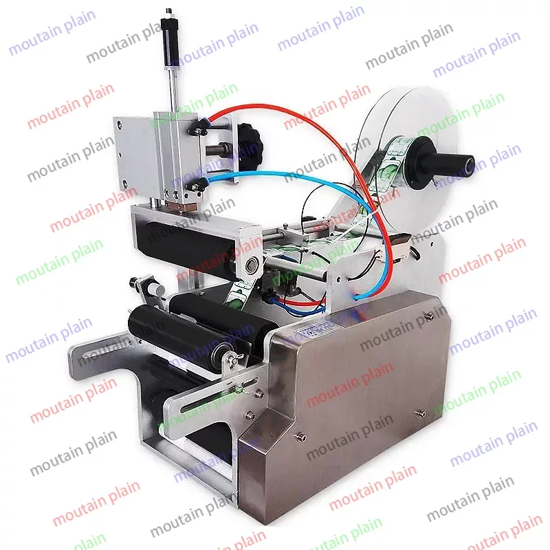 

Semi-Automatic Circular Wrapping Labeling Machine 220V, 110V Auto Sticker Label Dispenser, LT-80