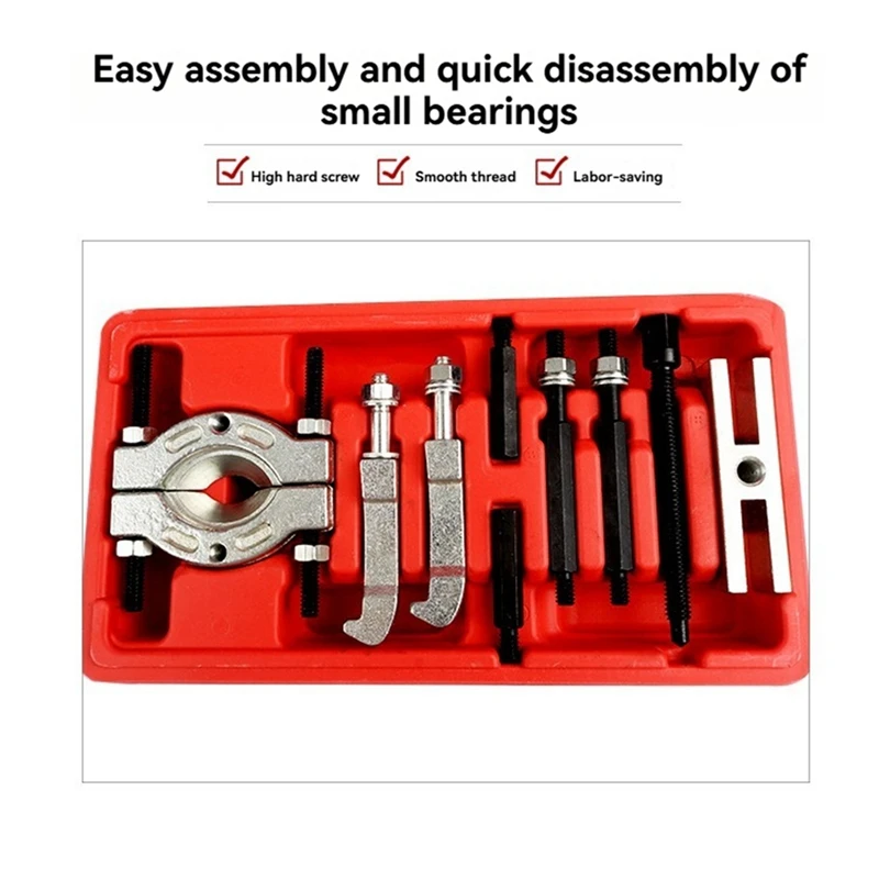 Transmission Bearing Puller Kit Bearing Separator Puller Set Bearing Removal Tool Kit Bearing Splitter Bearing Puller