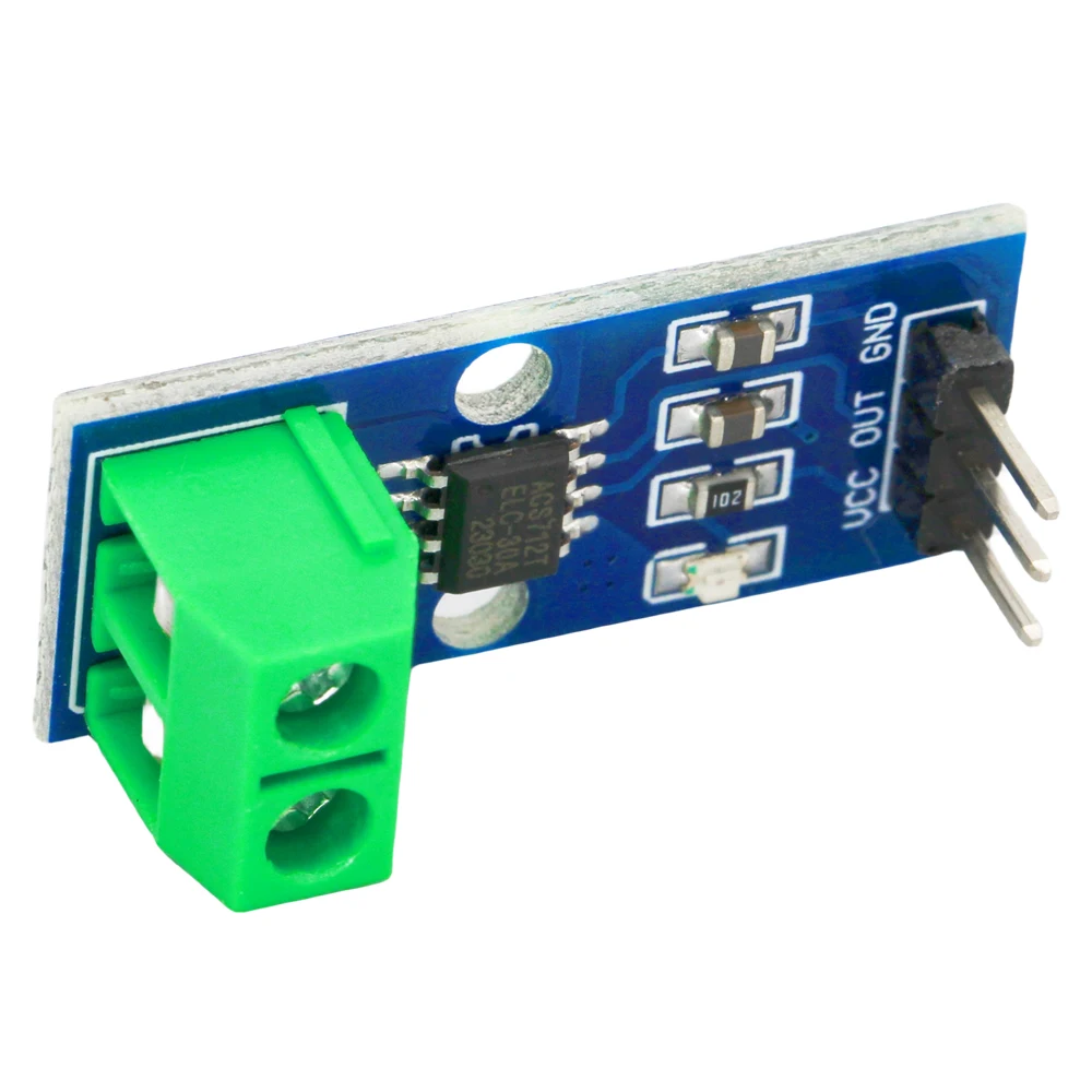 Módulo de Sensor de corriente Hall 5A 20A 30A ACS712, rango de medición, módulo analógico, placa Hall para Arduino ACS712TELC- 5A/20A/30A