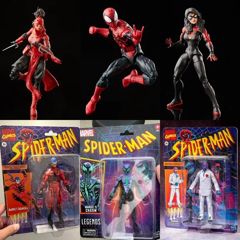 

Коллекционная фигурка Hasbro Marvel Legends Spider Man, 6 дюймов, подвижная, Бен Райли, модель, настольная игрушка, подарок на день рождения