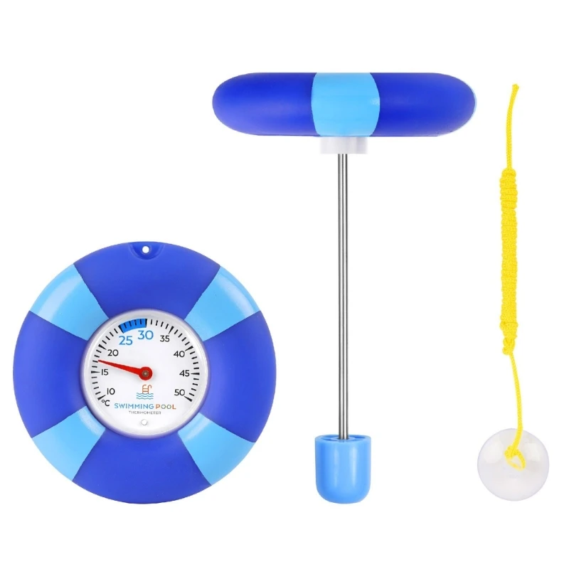  Floating Spa Thermograph Detector with Metal Probe and Easy Read Pointer Face
