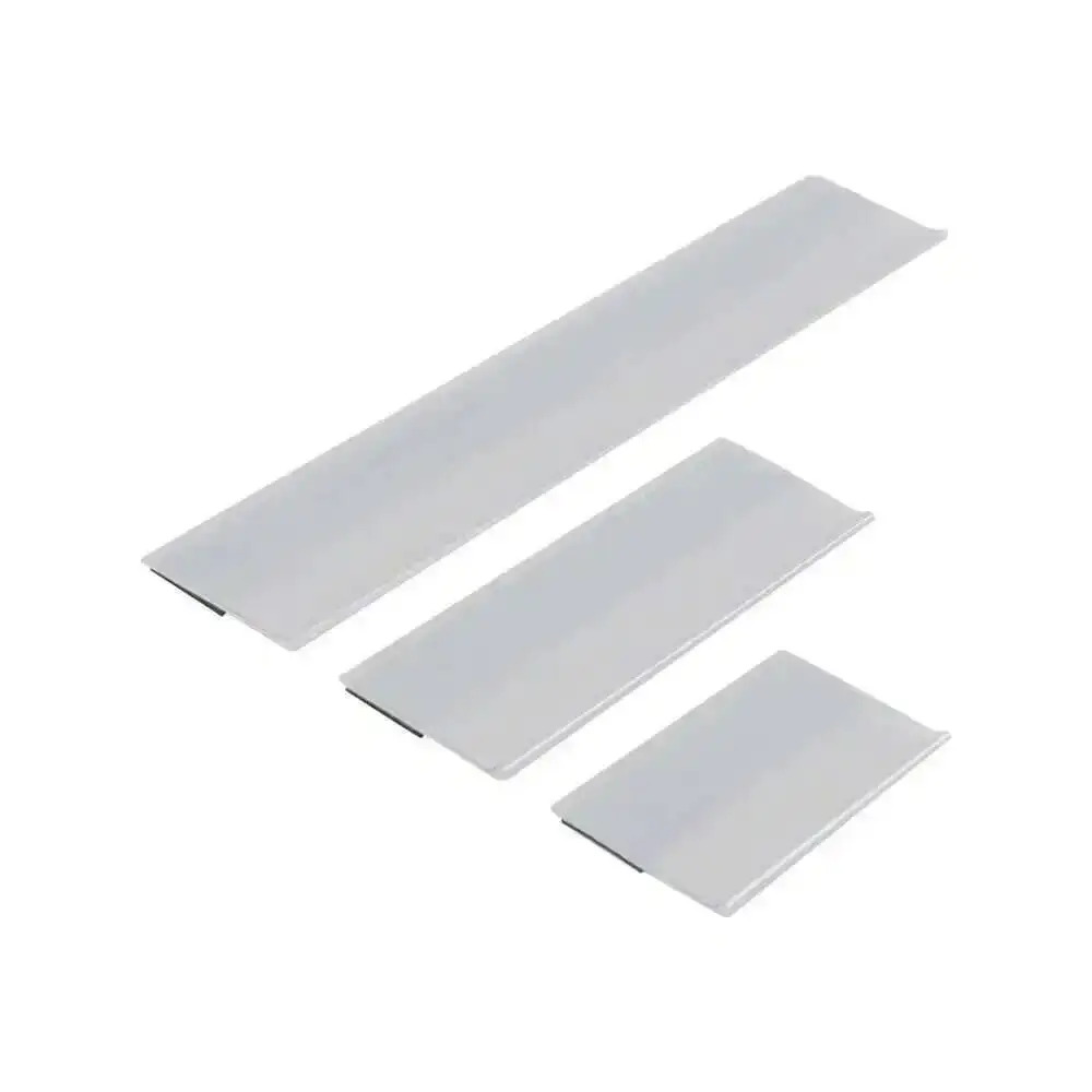 40 Stück Kunststoff-Etikettenhalter, magnetische Regaletikettenhalter, transparente Mini-Preisanzeigehalter, Kartenetikettenhüllen, Dekorationen – Detail 5