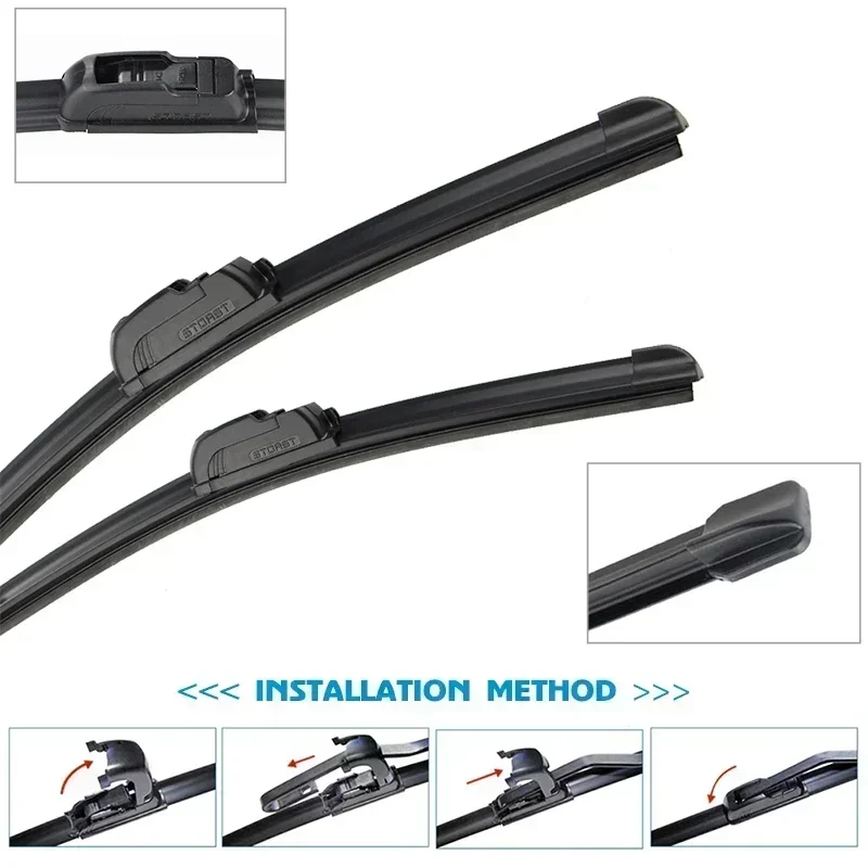 Car Wiper Blades For Mercedes-Benz C-Class W203 2000-2003 Windshield Windscreen Front Window Blades 24\