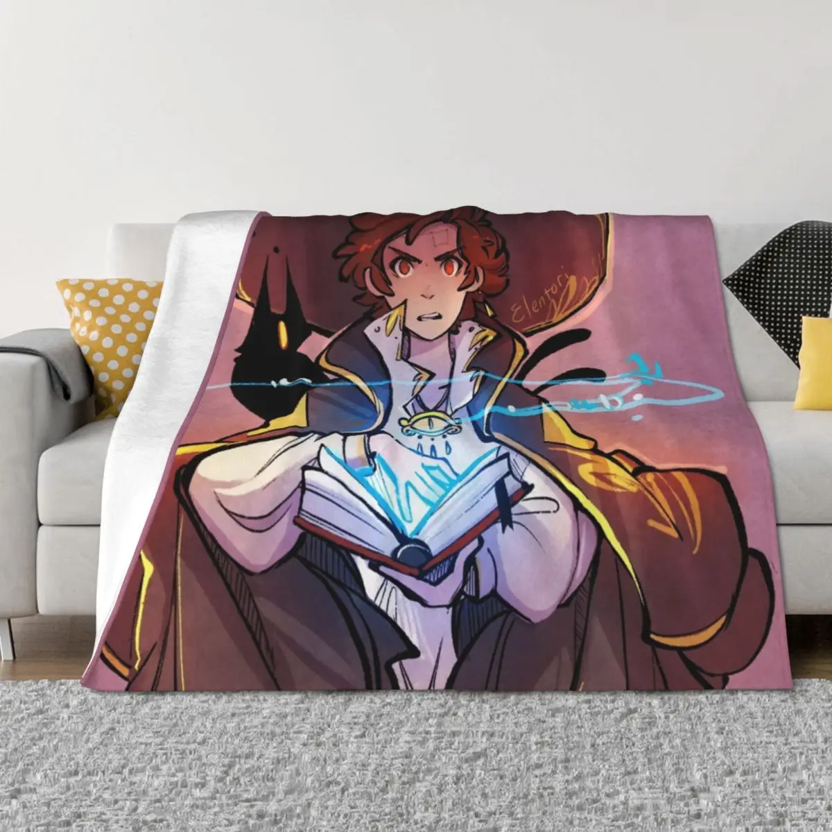 

The Apprentice Throw Blanket for babies warm for winter Picnic Shaggy Blankets