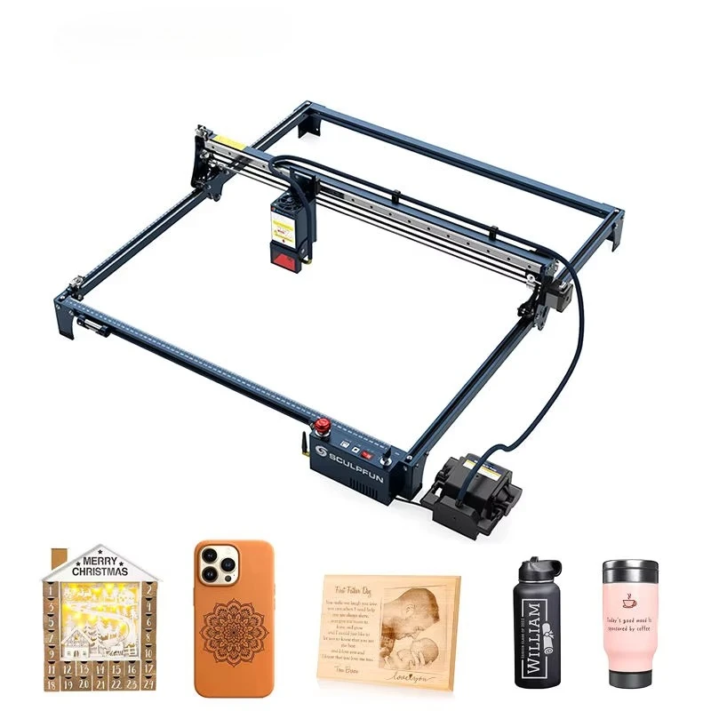 

SCULPFUN S30 Ultra High Speed Cus tom Logo Wood CNC Cutting Engraving Machine Diode Metal La ser Engraver