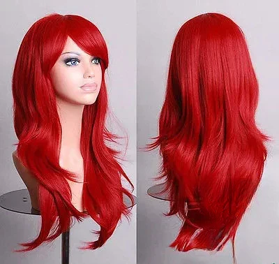 

Wholesale Cosplay color long curly wig hair stage performance in Europe and Ameri wig