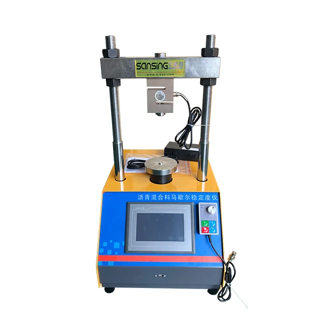 ASTM D6927 50 kN Capacity Automatic Marshall Stability Test Machine with Utouch Pro Control Unit