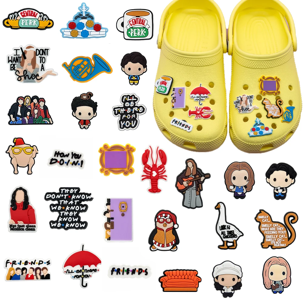 1-28-шт-potdemiel-мультфильм-старые-друзья-серии-аксессуары-для-обуви-из-ПВХ-подходят-для-браслетов-с-отверстиями-diy-съемный-водонепроницаемый-подарок-для-вечеринки