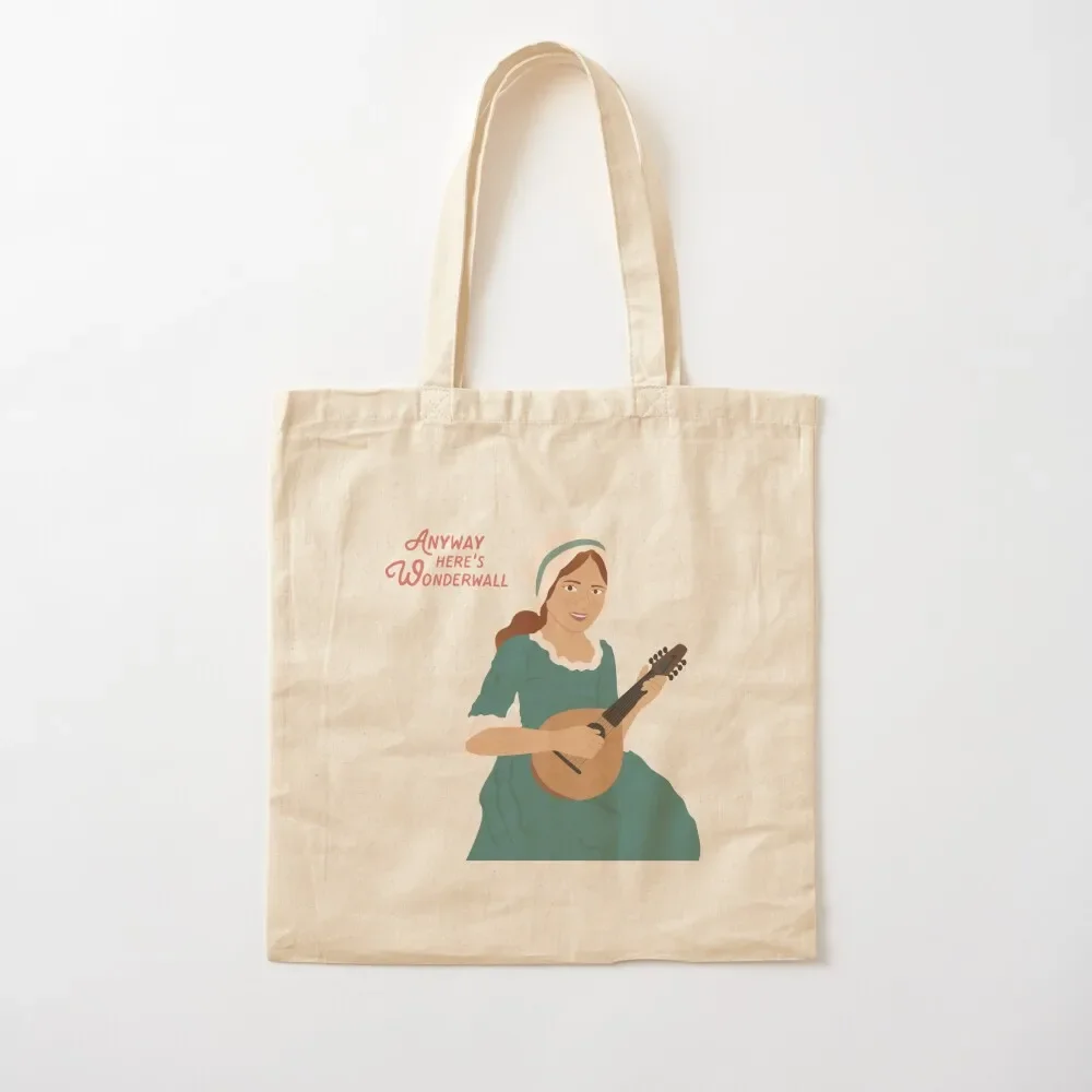 

Horse Girl Energy Tote Bag shopper bag women canvas reusable shopping bags university shopper bag tote bags cloth bags