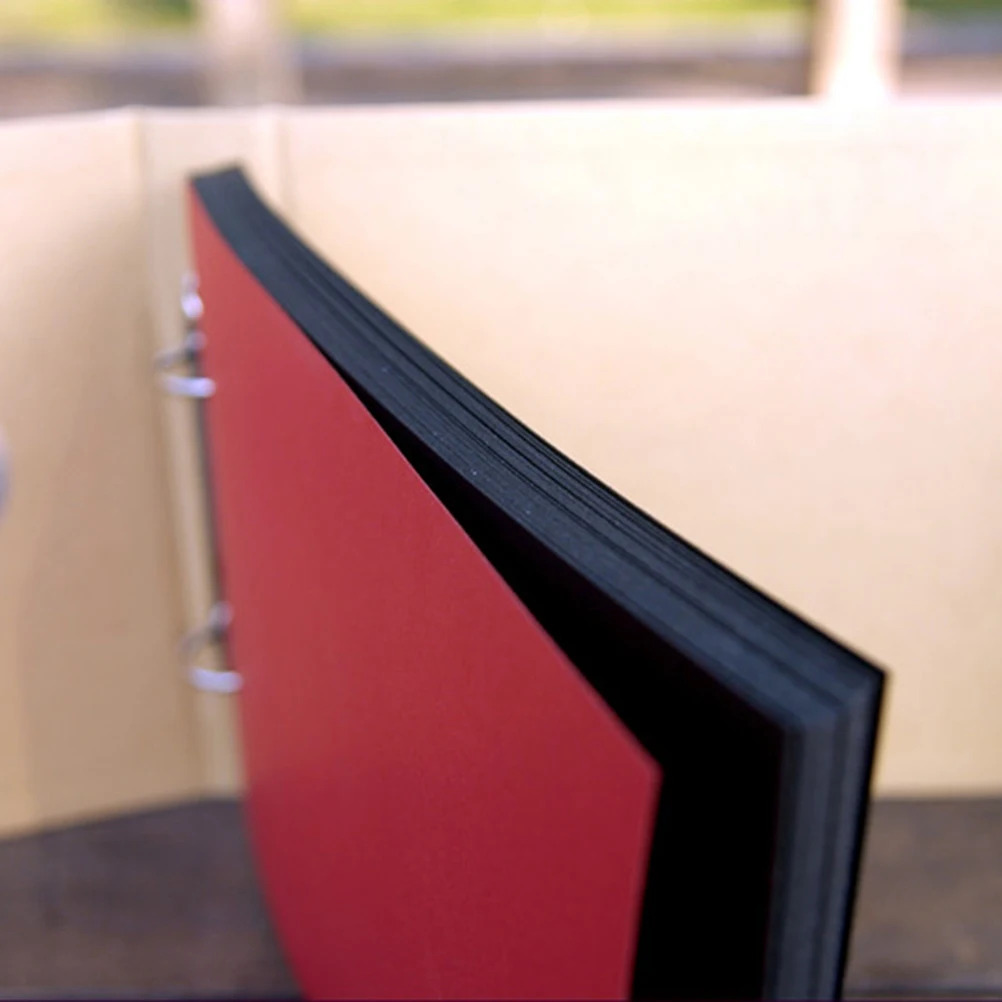 

10.8Inch Hollow Heart Shape Diy Photo Album Vintage Scrapbook Creative Wedding Memory Storage Paper Album Retro