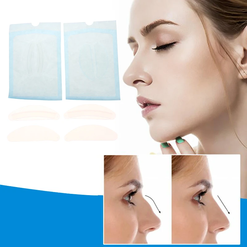 

1 Pair Medical Septoplasty Silicone Nasal Splint Beauty Rhinoplasty Hospital Intranasal Nose Shape Corrector Nasal Airway Plate