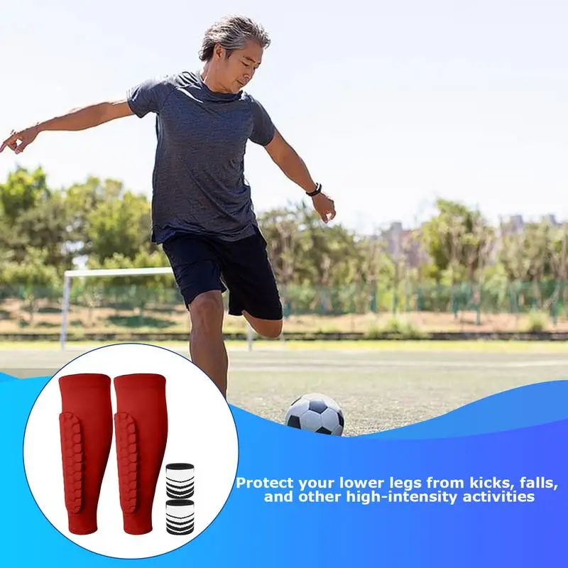 

Shin Protector For Skiing Calf Protective Sleeve For Baseball Quick Drying Outdoor Sports Shin Guards For Tennis And Boxing