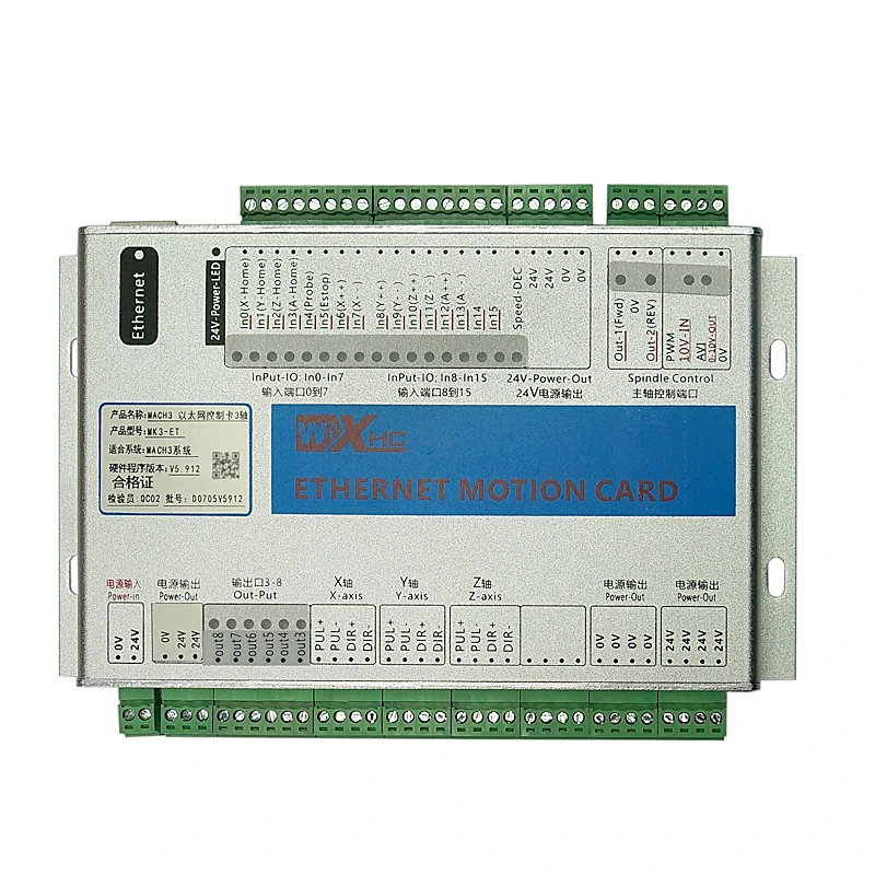 Ethernet Port MK3 MK4 MK6 3 4 6 axis 2MHz Mach3 CNC Motion cnc controller control card for Lathes CNC Routers s