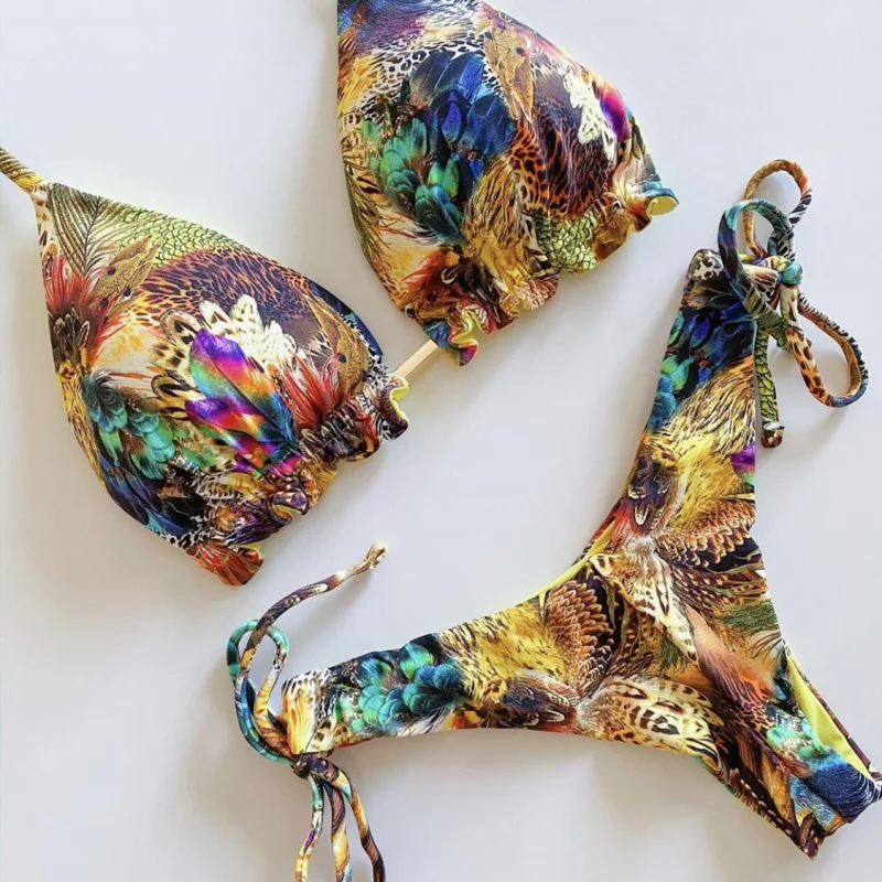 Swimsuit Floral Vintage Bikini New Sexy Swimsuit